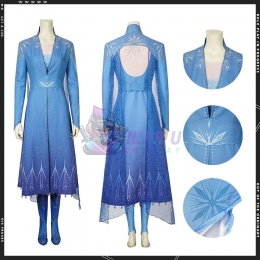 XXX-Frozen 2 Costumes Elsa Cosplay Dress
