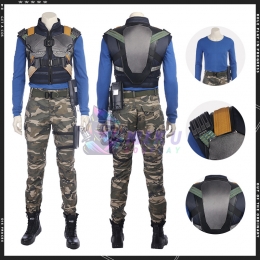 Black Panther Costume Adults Erik Killmonger Camouflage Outfit