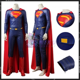 Justice League Superman Black Suit Spandex Jumpsuit