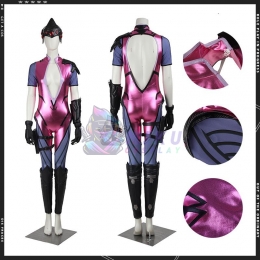 Game Cosplay Costumes Overwatch Emily Rakuva Suit