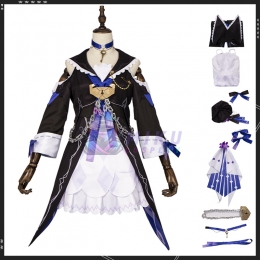 Honkai: Star Rail Herta Cosplay Costume Purple Suit