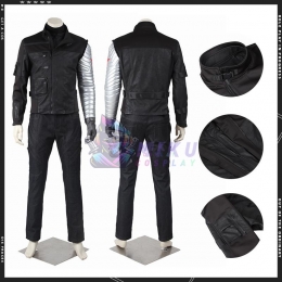 Winter Soldier Cosplay Costumes Bucky Barnes Battle Suit