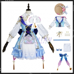 XXX-Genshin Impact Kamisato Ayaka Bloom Missive Cosplay Costume