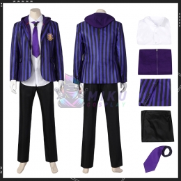 Wednesday Academy Uniform Xavier Thorpe Ajax Costume