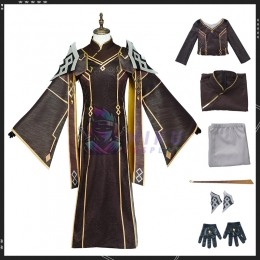 Genshin Impact Zhongli Cosplay Costume