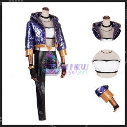 XXX-League Of Legends LOL KDA Akali Cosplay Costume