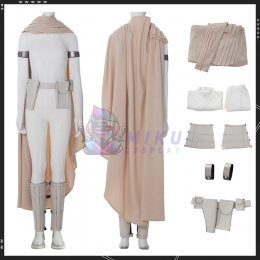 Star Wars Costume for Adults Padme Amidala Cosplay White Suit